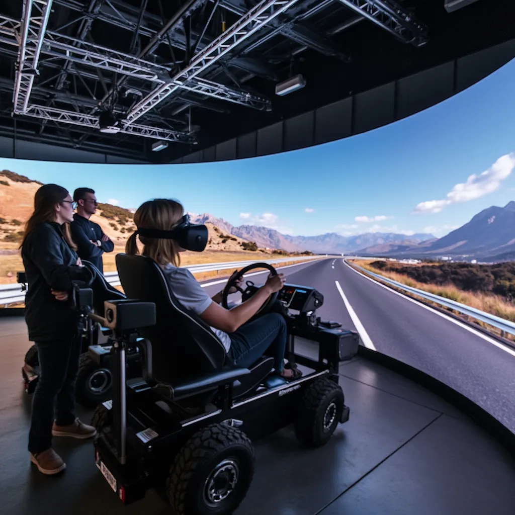 Simulador de conducción VR
